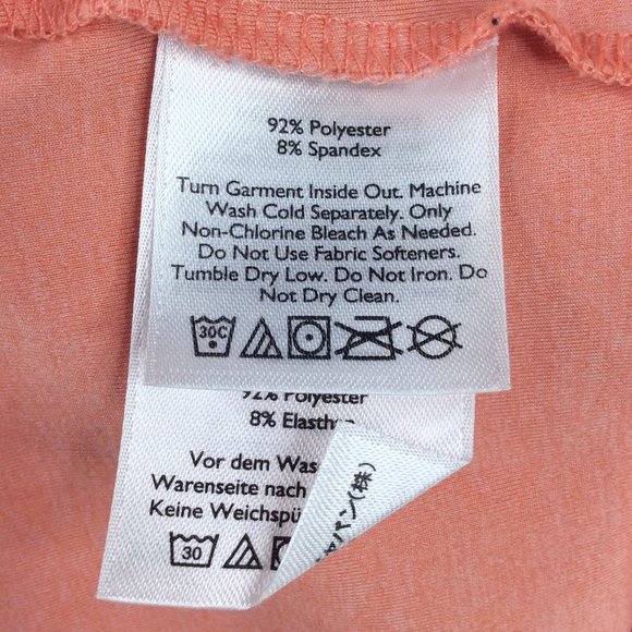 Eddie Bauer Top Womens Size 2XL Twist Knot Short Sleeve Stretch Travel Athletic - Picture 10 of 10